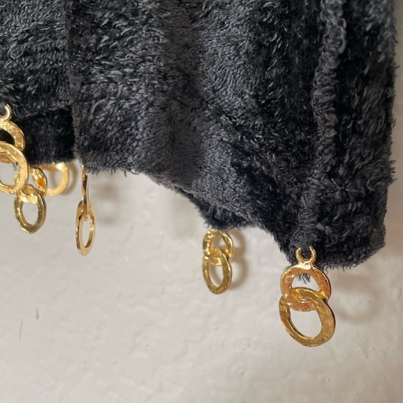 Vintage Sonia Rykiel Paris Top w/ Gold Detail - Picture 5 of 8